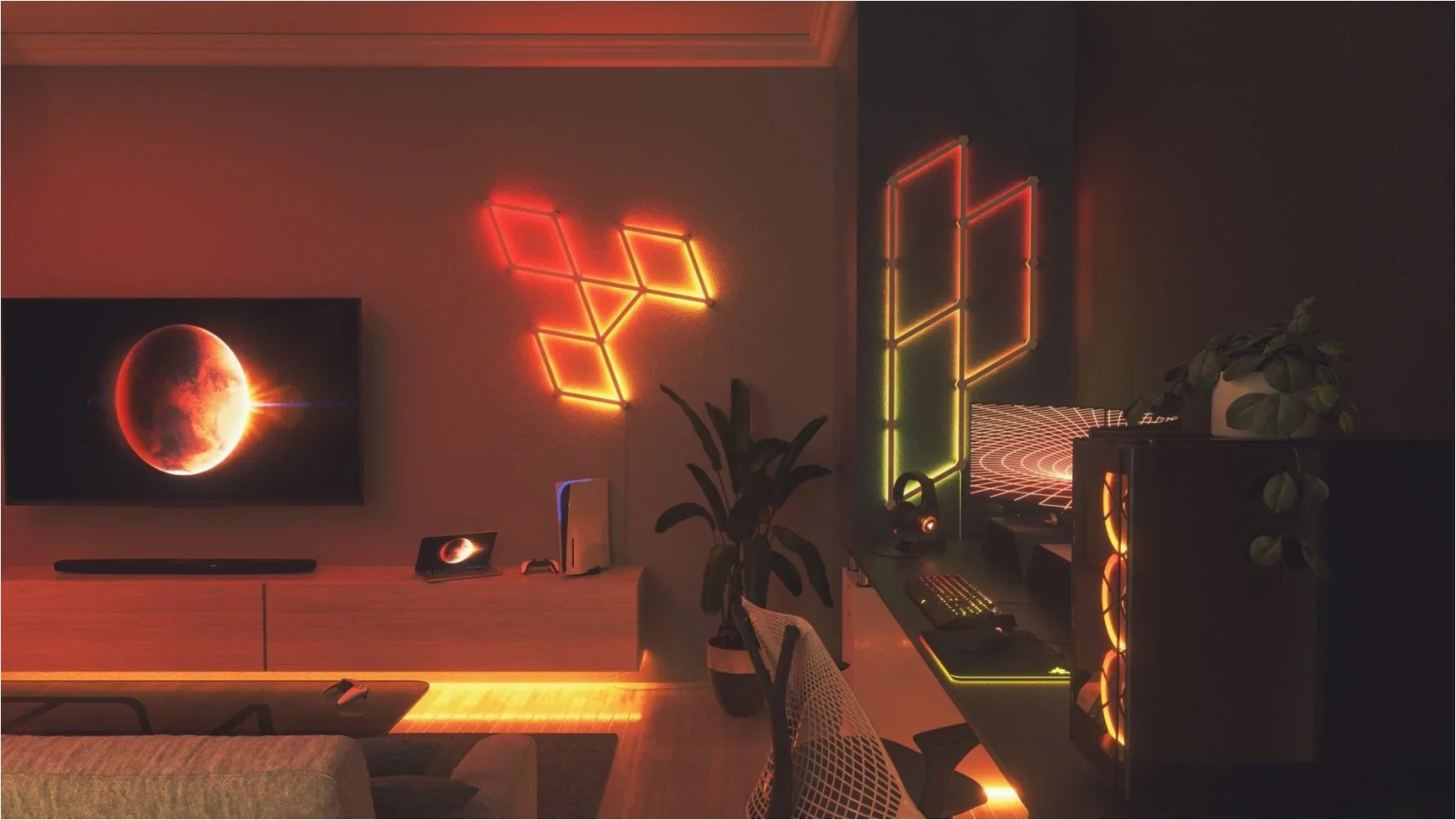 Nanoleaf Lines Starter Kit (9 Lines) - Image 9