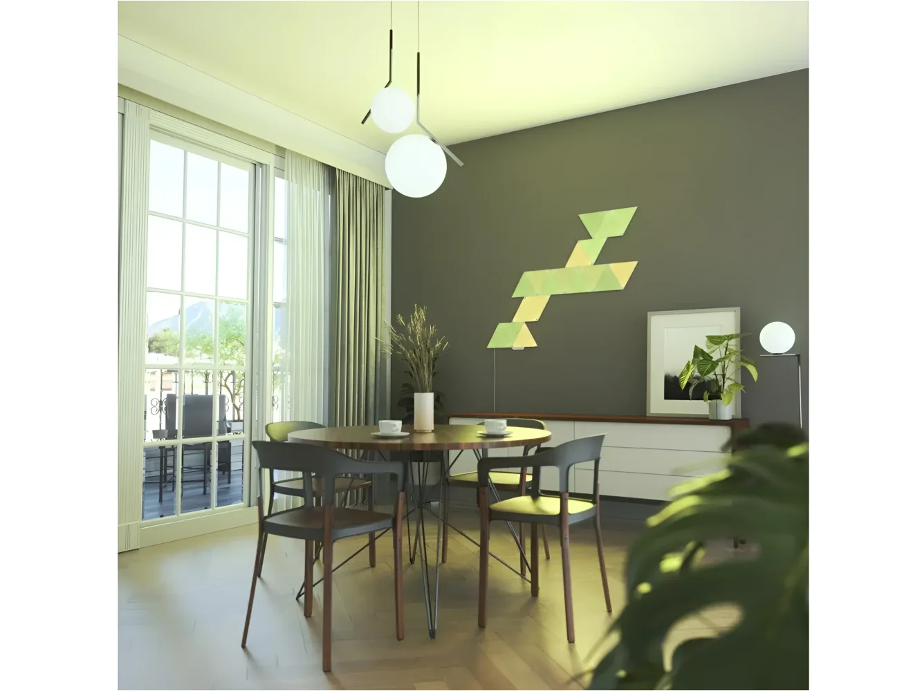 Nanoleaf Shapes - Triangles Expansion Pack (3 Panels) - Image 3