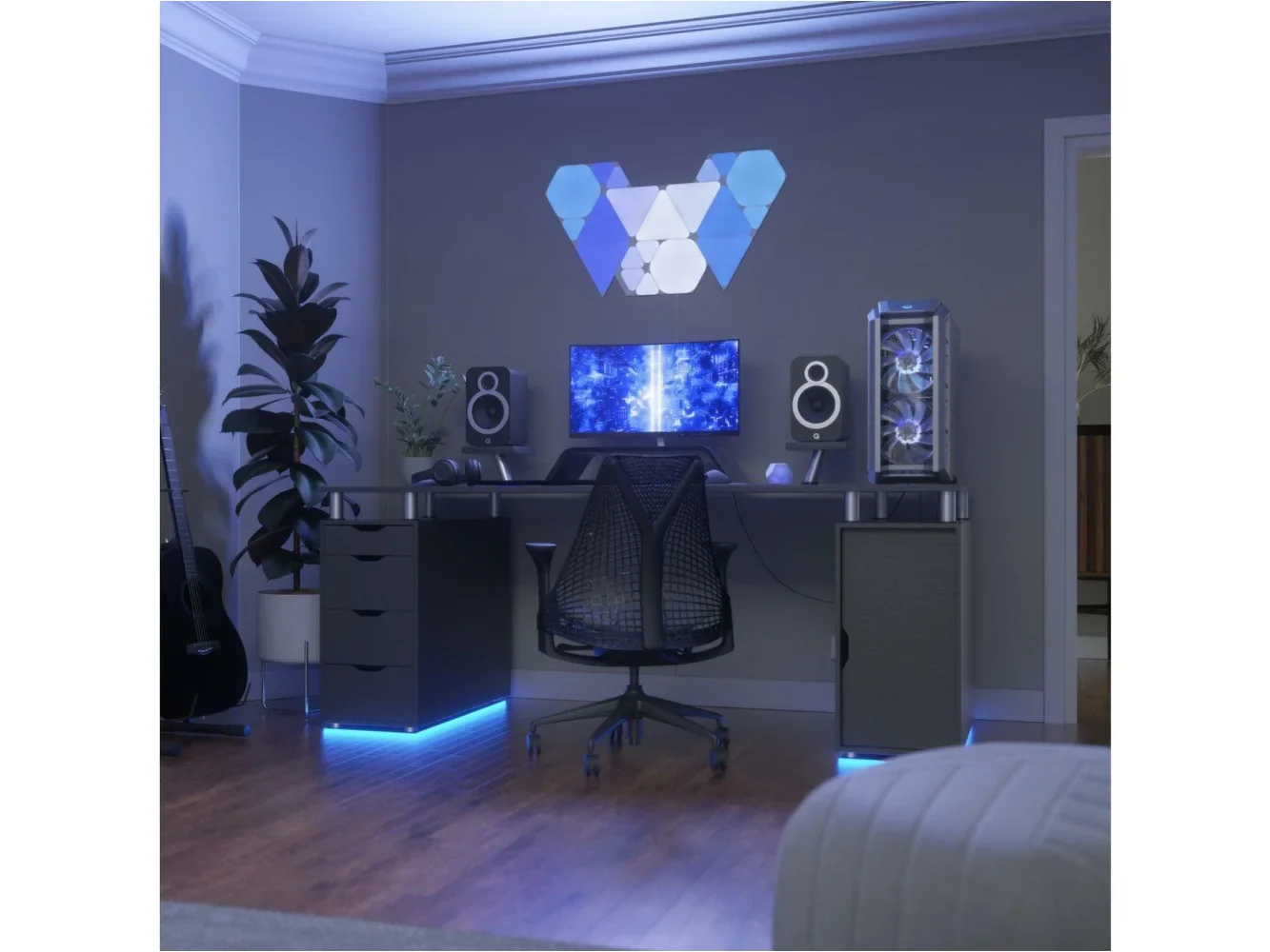 Nanoleaf Shapes - Triangles Expansion Pack (3 Panels) - Image 4