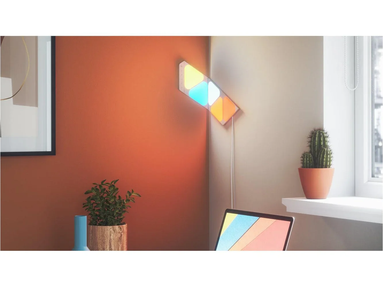 Nanoleaf Shapes Triangles Mini Starter Kit - 5 Pack - Image 6