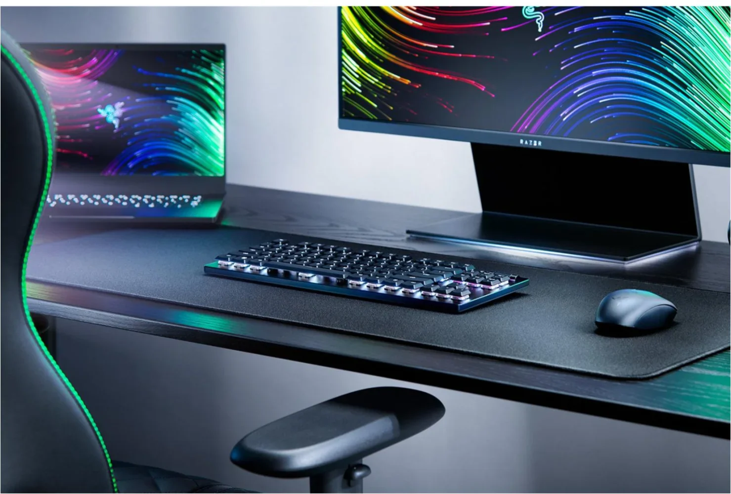Razer DeathStalker v2 Pro TKL Low Profile Optical Wireless Gaming Keyboard - Razer Linear Switch - Image 5